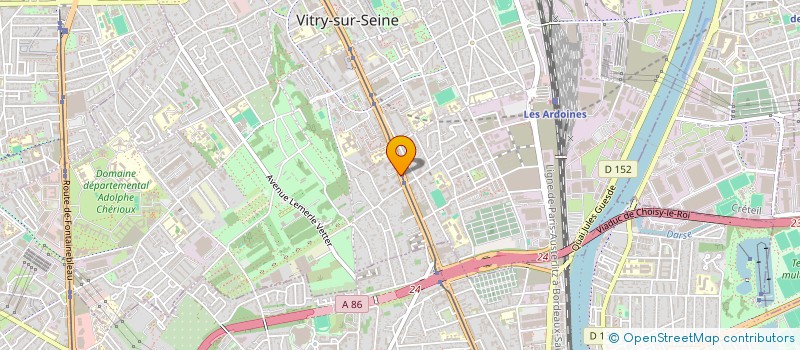 localisation de l'entreprise PEPIBRAND à VITRY-SUR-SEINE