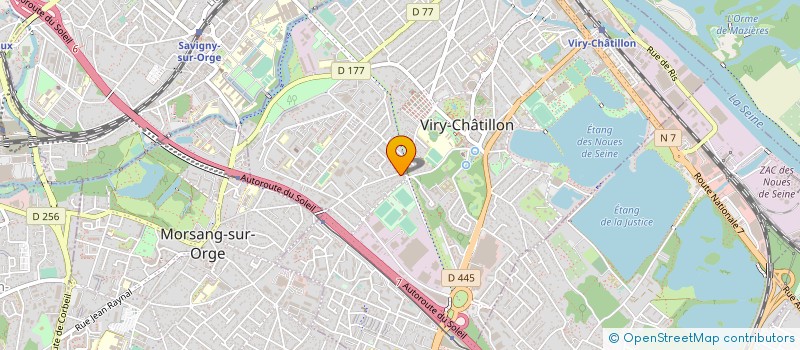 localisation de l'entreprise PEPICURISME DU TIVOLI à VIRY-CHATILLON