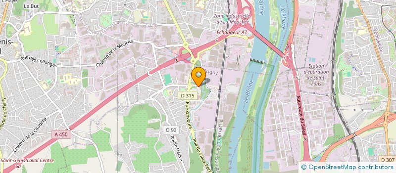 localisation de l'entreprise PEPIMMO  IRIGNY