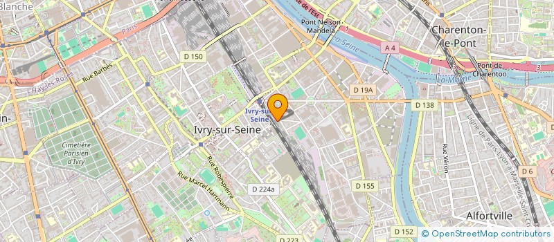 localisation de l'entreprise PEPIN  IVRY-SUR-SEINE