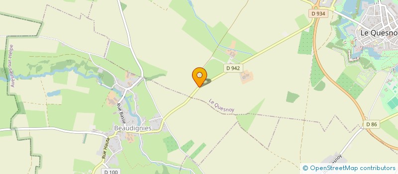 localisation de l'entreprise PEPIN EXPRESS  LE QUESNOY