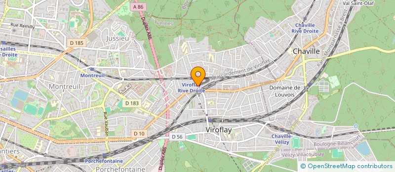 localisation de l'entreprise PEPIN IMMOBILIER  VIROFLAY