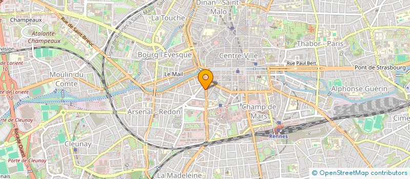 localisation de l'entreprise PEPINA  RENNES