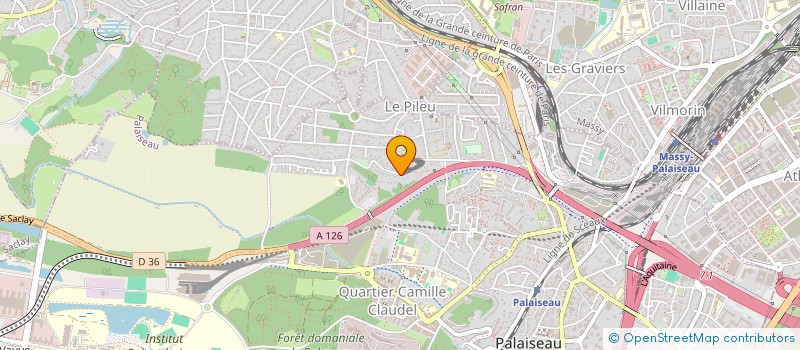 localisation de l'entreprise PEPINA à PALAISEAU
