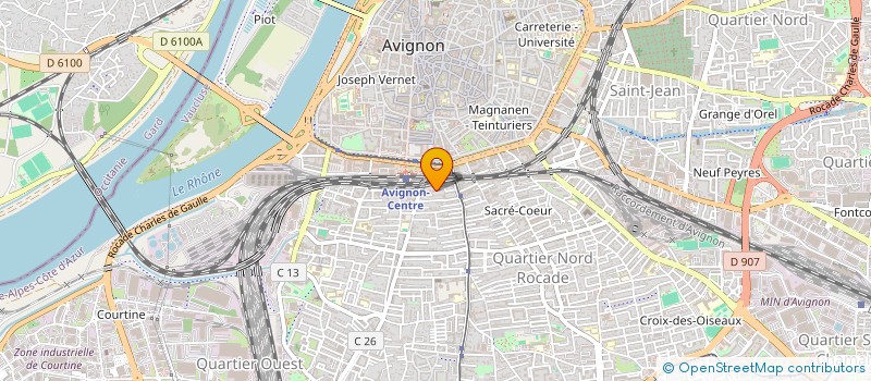 localisation de l'entreprise PEPINIERE  AVIGNON