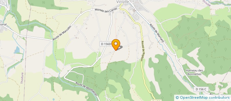 localisation de l'entreprise PEPINIERE  VIRIVILLE