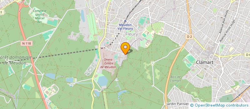 localisation de l'entreprise PEPINIERE à MEUDON