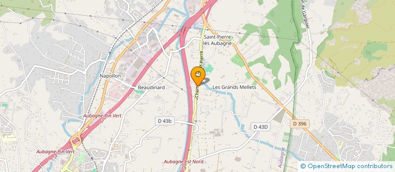 localisation de l'entreprise PEPINIERE BONVENTRE à AUBAGNE