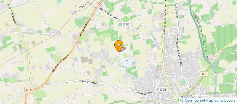 localisation de l'entreprise PEPINIERE COTE SUD à PERNES-LES-FONTAINES