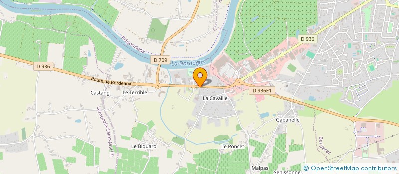 localisation de l'entreprise PEPINIERE DE LA CAVAILLE à SAINT-LAURENT-DES-VIGNES
