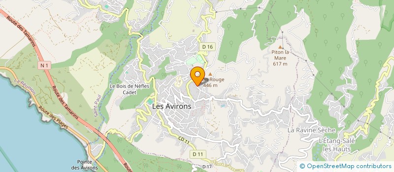 localisation de l'entreprise PEPINIERE DES ALOES à LES AVIRONS