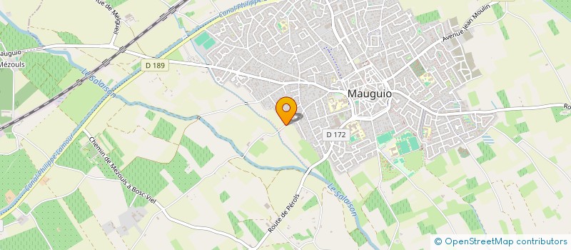 localisation de l'entreprise PEPINIERE DU MAS DE FABRE  MAUGUIO