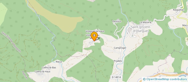 localisation de l'entreprise PEPINIERE PIERRE ET LILI  PREMIAN