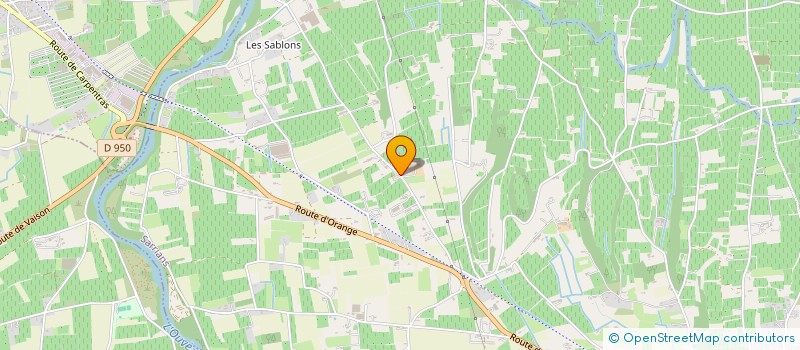 localisation de l'entreprise PEPINIERES BIANCHI-GUIGUE  SARRIANS