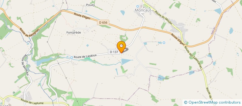 localisation de l'entreprise PEPINIERES BUTTIGNOL  MONCAUT