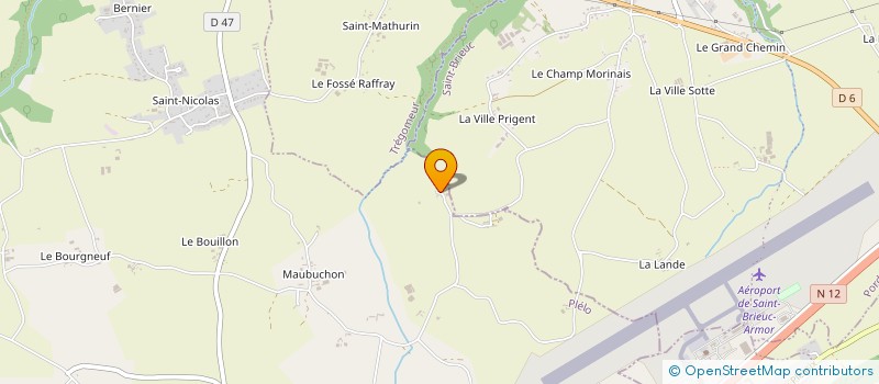 localisation de l'entreprise PEPINIERES CORBEL ET PAYSAGES à PLELO