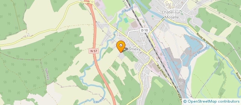 localisation de l'entreprise PEPINIERES CUNY à NOMEXY