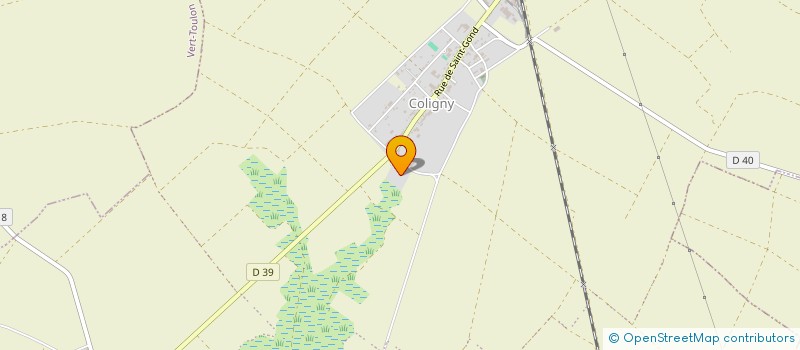 localisation de l'entreprise PEPINIERES DE CHAMPAGNE  BLANCS-COTEAUX