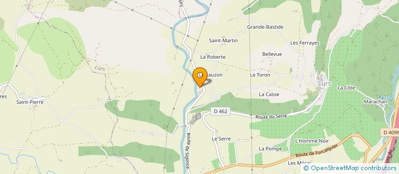 localisation de l'entreprise PEPINIERES DE LA HAUTE PROVENCE  LA BRILLANNE