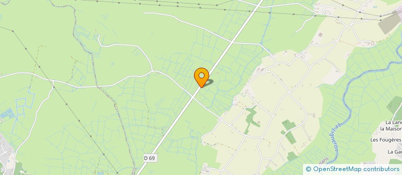 localisation de l'entreprise PEPINIERES DE LA RIVIERE à SOULLANS
