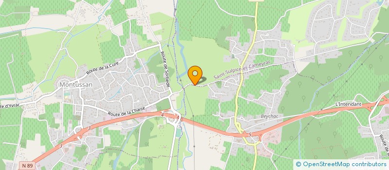 localisation de l'entreprise PEPINIERES DE LINAS  SAINT-SULPICE-ET-CAMEYRAC