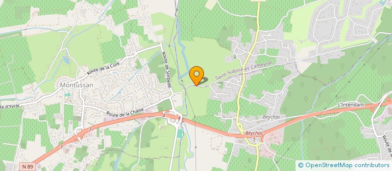 localisation de l'entreprise PEPINIERES DE LINAS  SAINT-SULPICE-ET-CAMEYRAC