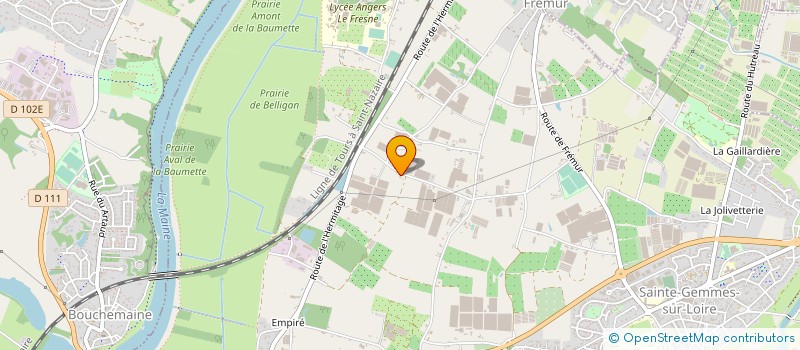 localisation de l'entreprise PEPINIERES DE MONTFORT à STE GEMMES SUR LOIRE