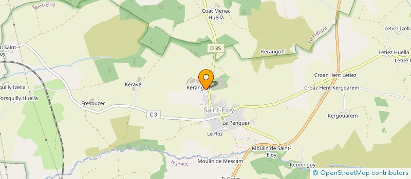 localisation de l'entreprise PEPINIERES DE SAINT-ELOY à SAINT-ELOY
