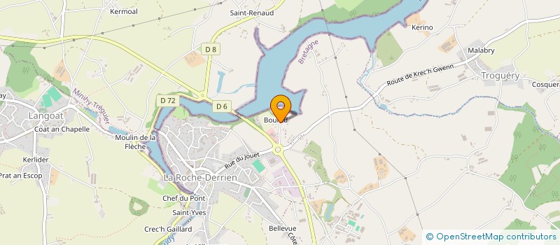 localisation de l'entreprise PEPINIERES DU JAUDY à LA ROCHE-JAUDY