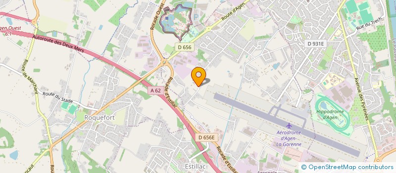 localisation de l'entreprise PEPINIERES DU PUITS DE CARRERE  ESTILLAC