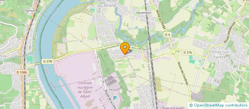 localisation de l'entreprise PEPINIERES DUTOUR  SAINT-ALBAN-DU-RHONE