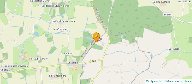 localisation de l'entreprise PEPINIERES JUMENTIER à CHAMPTOCE-SUR-LOIRE