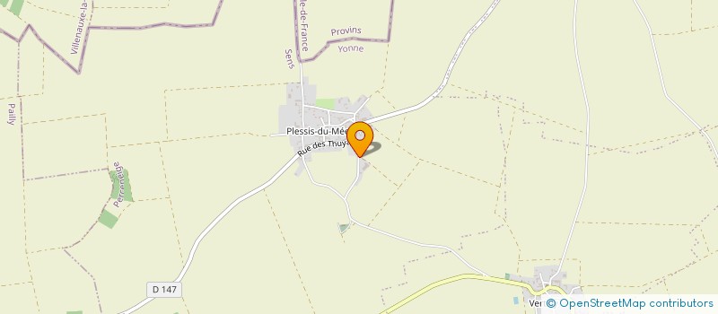 localisation de l'entreprise PEPINIERES JUSZCZAK à PERCENEIGE
