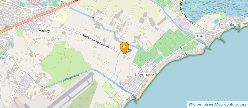 localisation de l'entreprise PEPINIERES MANUEL CASTELLANO  HYERES