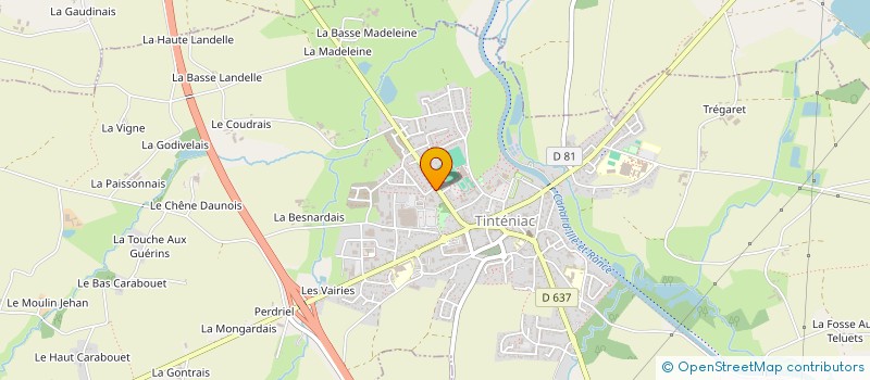 localisation de l'entreprise PEPINIERES PATRICK TULOUP à TINTENIAC