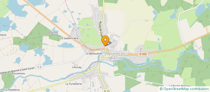 localisation de l'entreprise PEPINIERES PERMABONDANCE à MEZIERES-EN-BRENNE