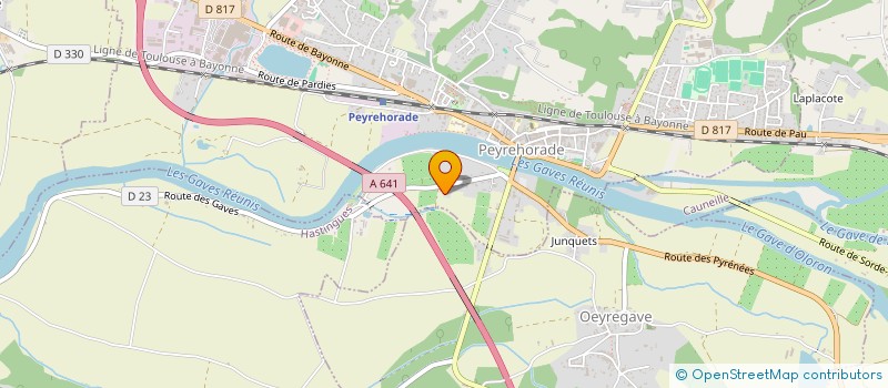 localisation de l'entreprise PEPINIERES PEYRES  PEYREHORADE