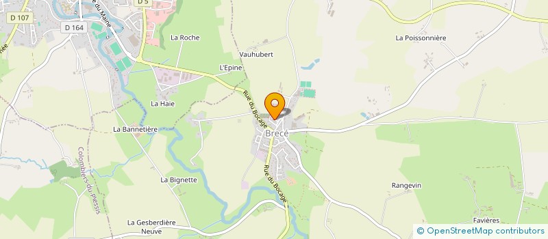 localisation de l'entreprise PEPINIERES RENAULT  GORRON