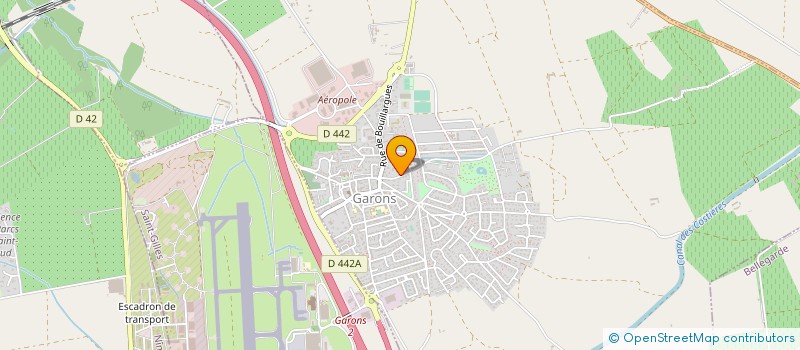 localisation de l'entreprise PEPINIERES TALIANI à GARONS