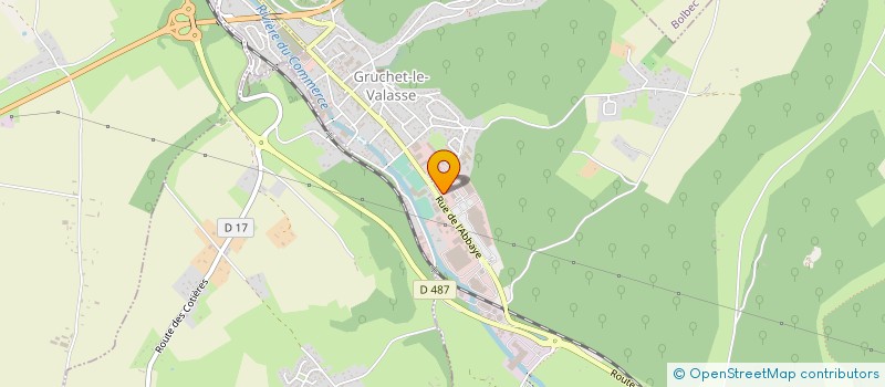 localisation de l'entreprise PEPINIERES VALLOIS à GRUCHET-LE-VALASSE