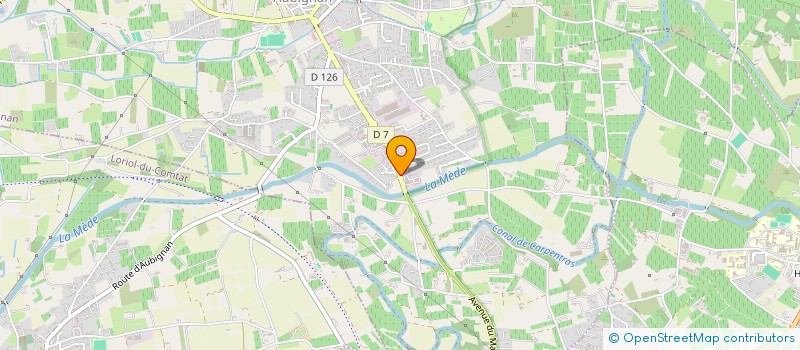 localisation de l'entreprise PEPINIERES VITICOLES GUILLAUME  AUBIGNAN