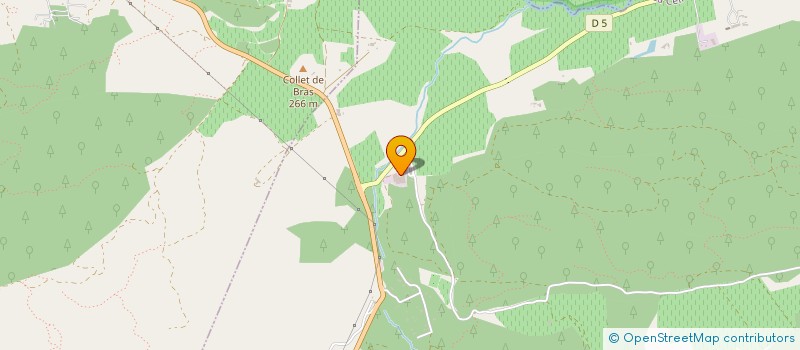 localisation de l'entreprise PEPINIERES VITICOLES L'EOUVIERE  LA CELLE