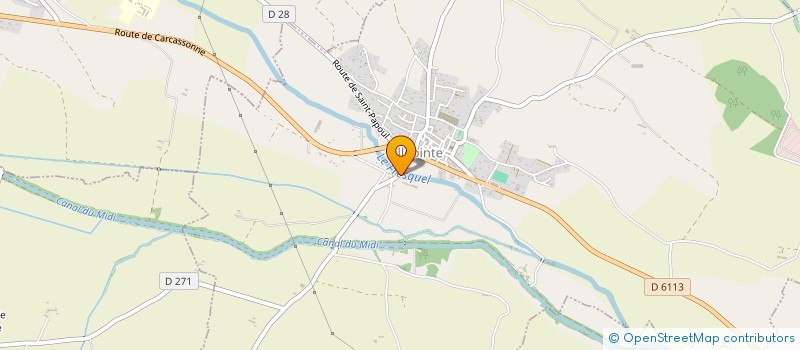 localisation de l'entreprise PEPINIERES VITICOLES OLIVIER  VILLEPINTE