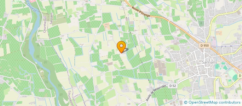 localisation de l'entreprise PEPINIERES VITICOLES POINT  SARRIANS