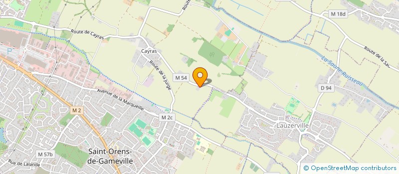 localisation de l'entreprise PEPINIERES VIVIES à SAINT-ORENS-DE-GAMEVILLE