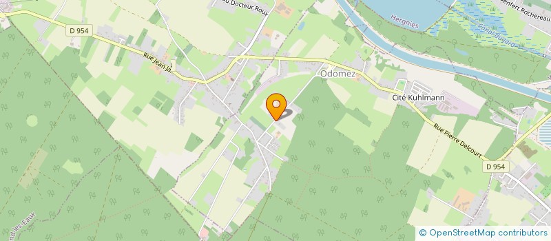 localisation de l'entreprise PEPINIERES WANNYN à ODOMEZ