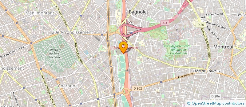 localisation de l'entreprise PEPINO  PARIS