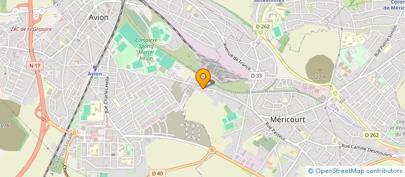 localisation de l'entreprise PEPINO à MERICOURT