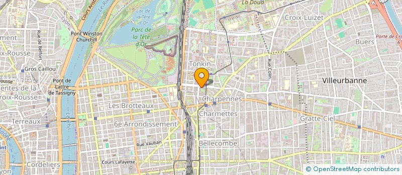 localisation de l'entreprise PEPINO à VILLEURBANNE