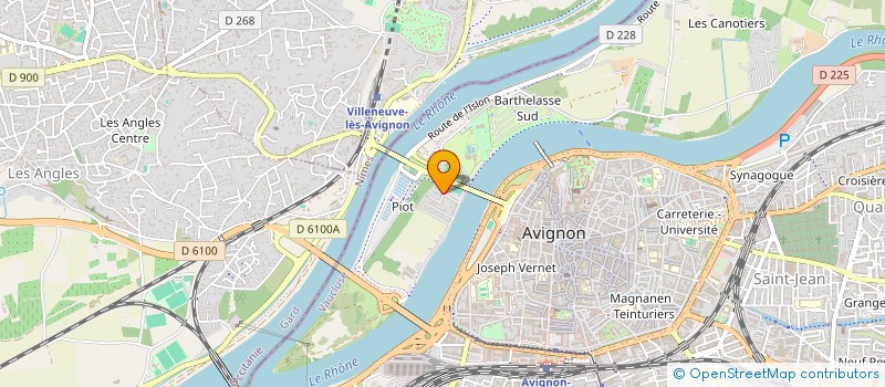 localisation de l'entreprise PEPINS  AVIGNON